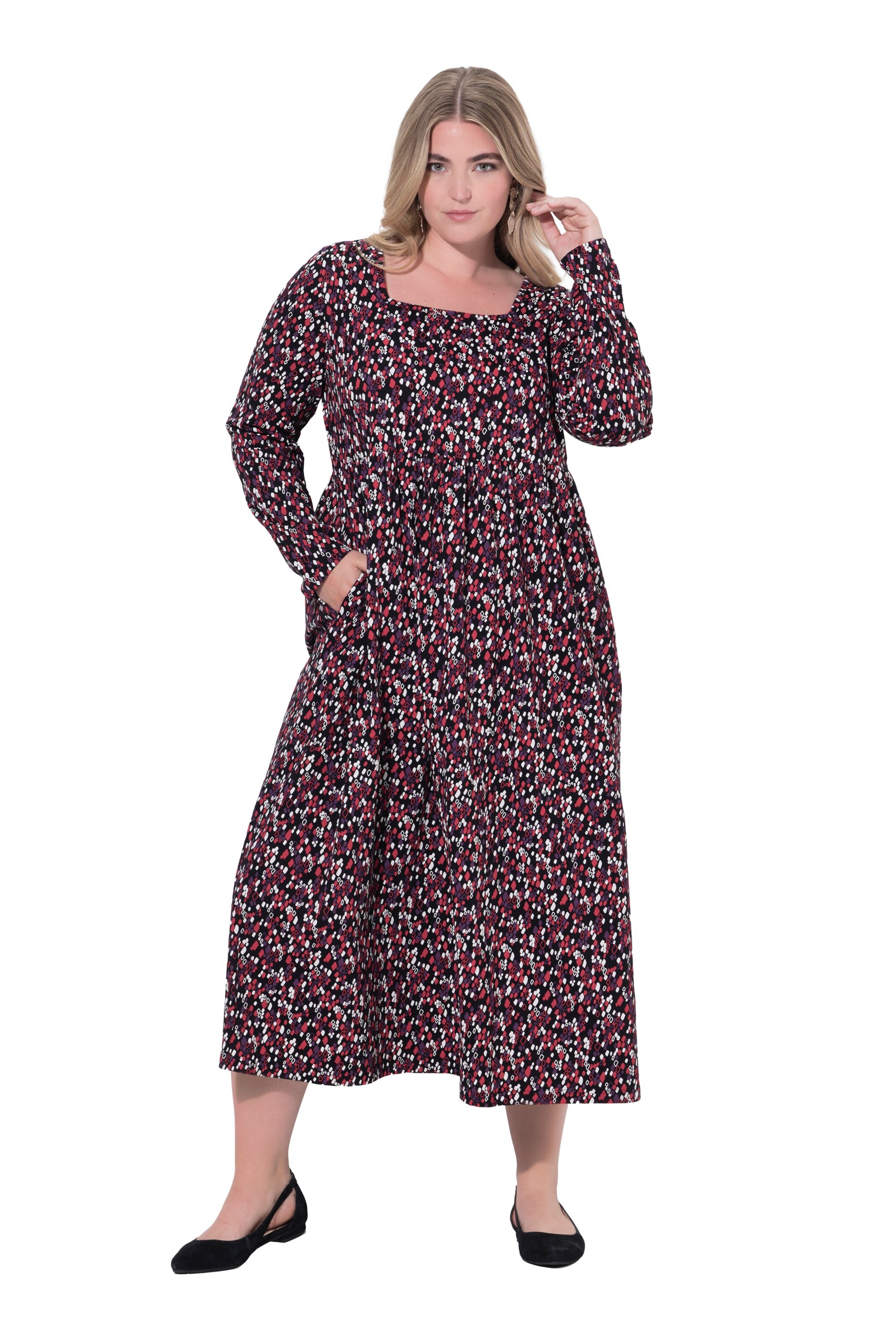 Ulla Popken Dress in Mixed colours: front