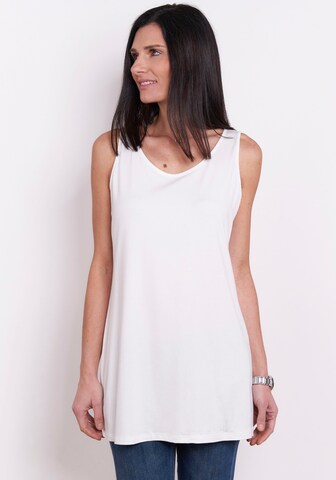 Seidel Moden Top in White: front