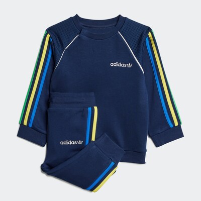 ADIDAS ORIGINALS Sweatsuit in Blue / Yellow / Green, Item view