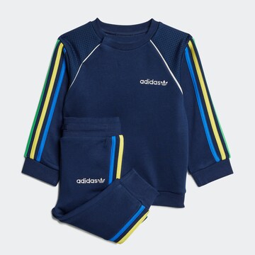 ADIDAS ORIGINALS Sweatsuit in Blue: front