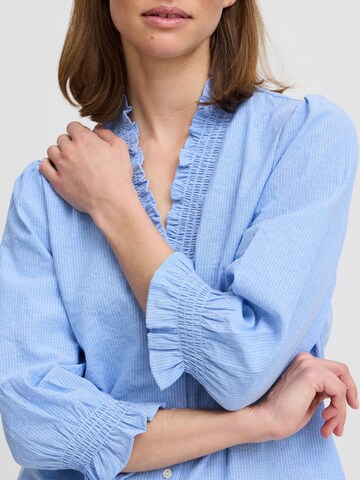 b.young Blouse 'Istribe' in Blauw