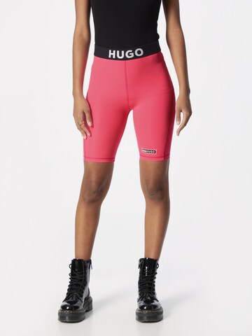 HUGO Red Skinny Leggings 'Nerora' - rózsaszín: elől