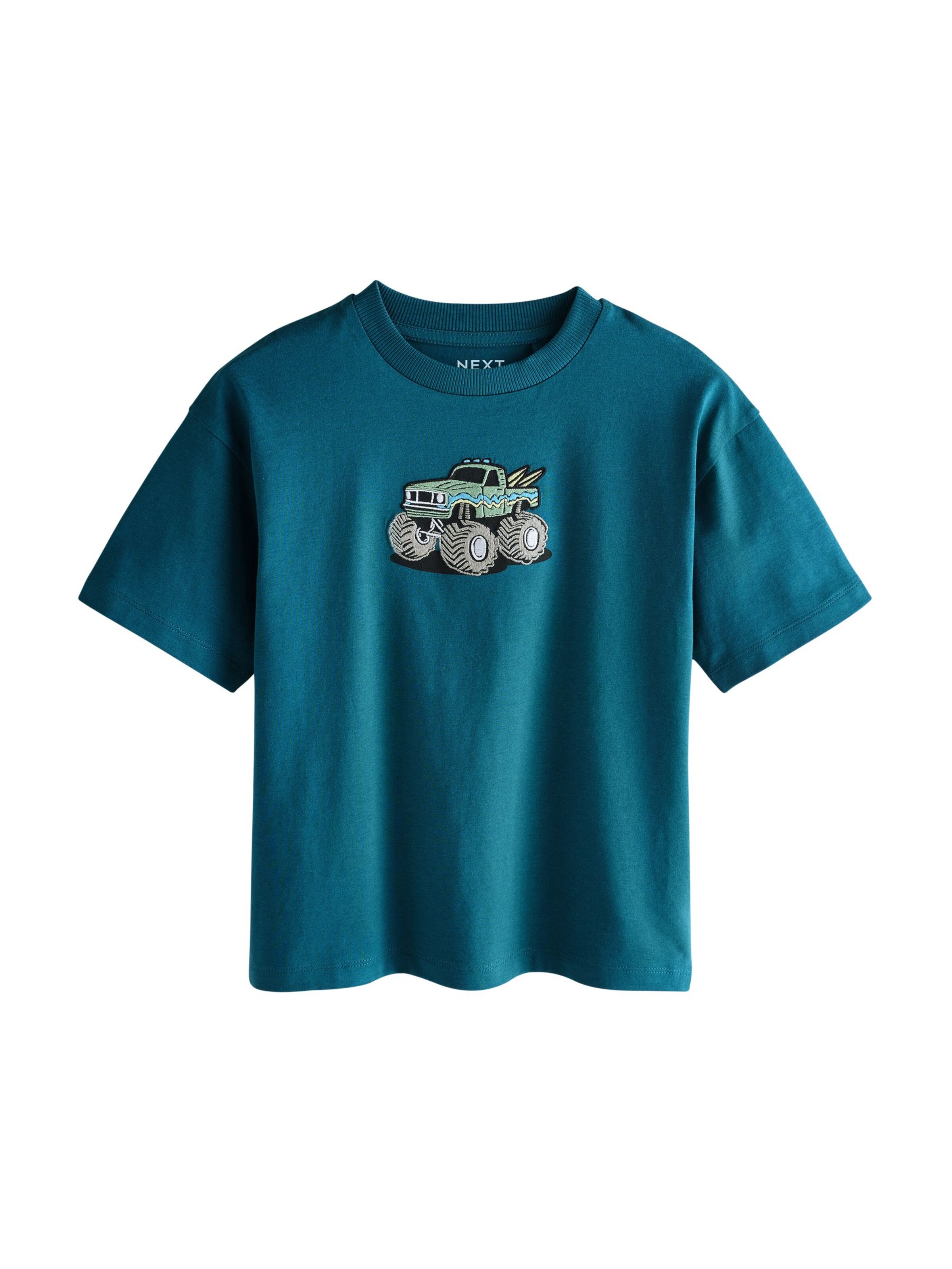 Next T-Shirt in Grün: Vorderseite