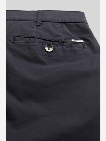 MEYER Chino Pants 'Roma' in Blue: front