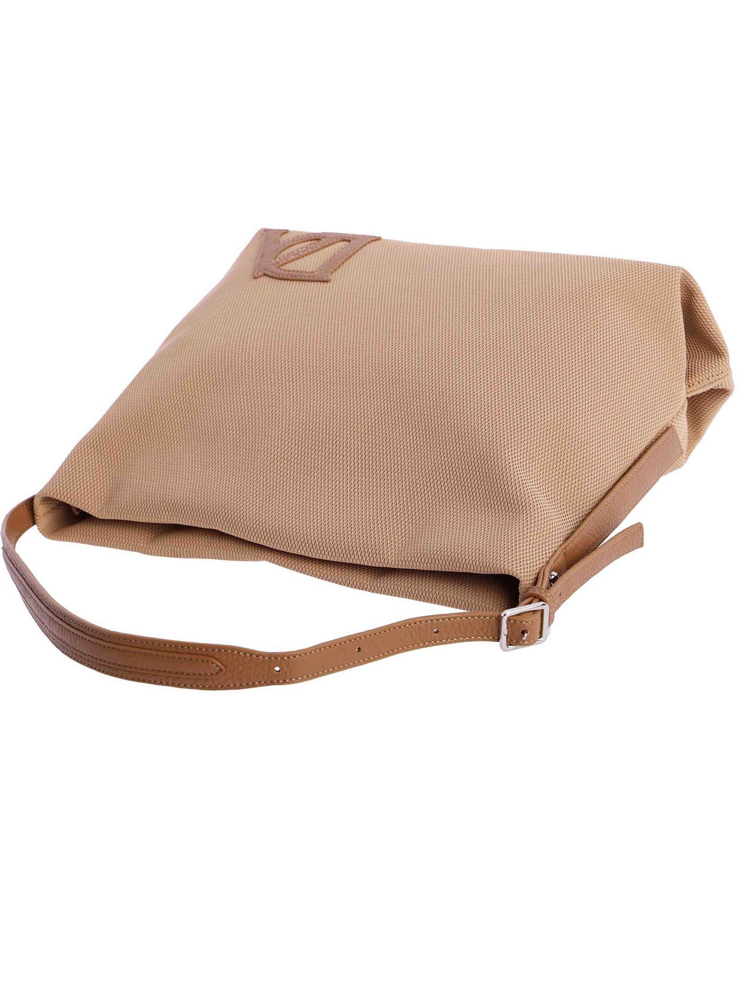 Don Algodon - Bolso de hombro 'Bolso de hombro para mujer Porto de nailon con cremallera' en beige