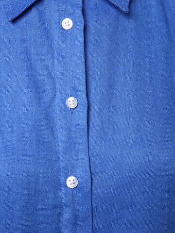 Marie Lund Blouse 'Rihab' in Blauw