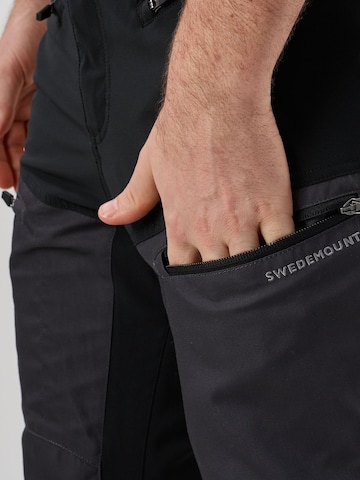 SWEDEMOUNT - regular Pantalón de montaña 'Nordkap' en gris