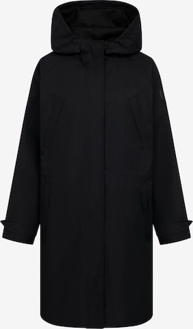 Derbe Raincoat in Black: front