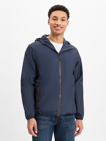 Sportables Between-Season Jacket 'Kos' in Blue: front