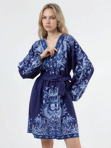 MSN Collection Sukienka w kolorze mieszane kolory