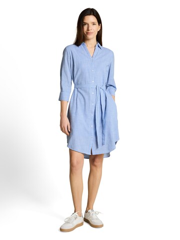Robe-chemise TOM TAILOR en bleu : devant