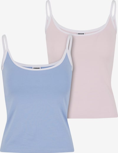 Palaidinė be rankovių iš Urban Classics, spalva – mėlyna / šviesiai rožinė / balta, Prekių apžvalga