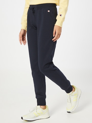 Champion Authentic Athletic Apparel Tapered Hose in Blau: predná strana