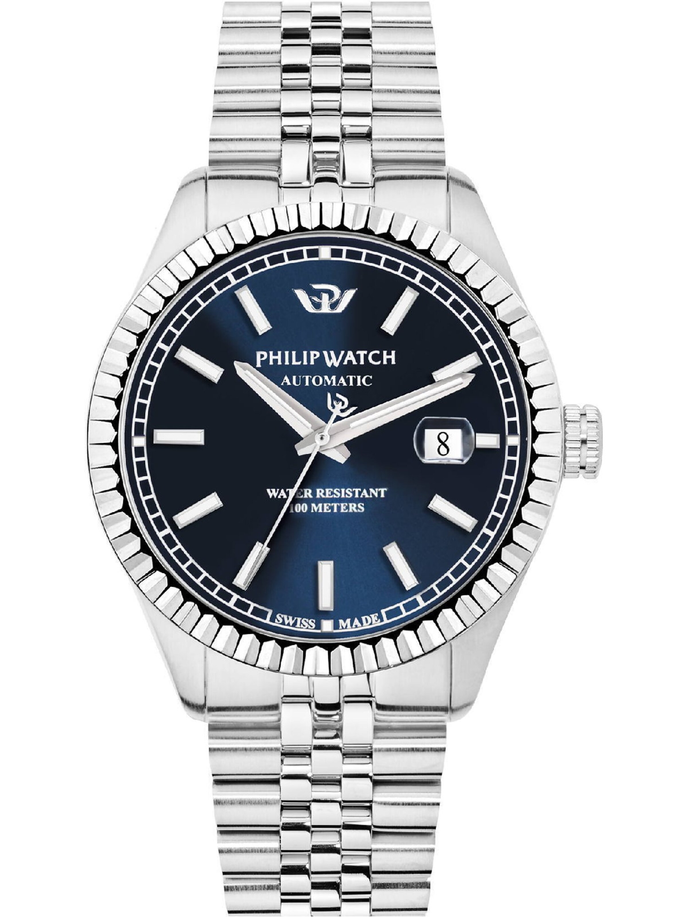 Philip Watch Analog Watch in Silver: front