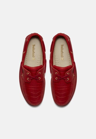 TIMBERLAND Mokasíny '6B58' – červená