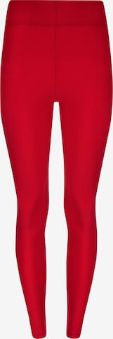 Evoni Skinny Leggings 'Thermo' in Rot: Vorderseite