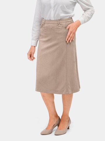 Goldner Rok in Beige: voorkant