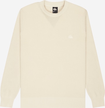 QUIKSILVER Sweatshirt 'Waffle' in Beige: Vorderseite