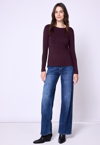 Street One Studio Shirt in Purple