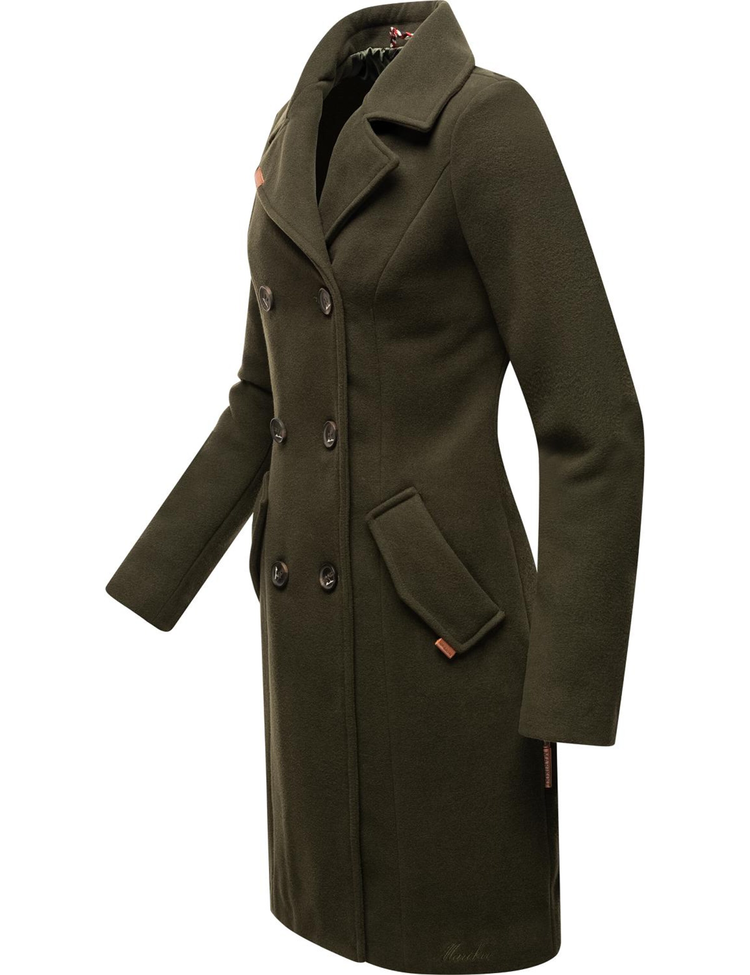 MARIKOO Ανοιξιάτικο και φθινοπωρινό παλτό 'Nanakoo' σε πράσινο