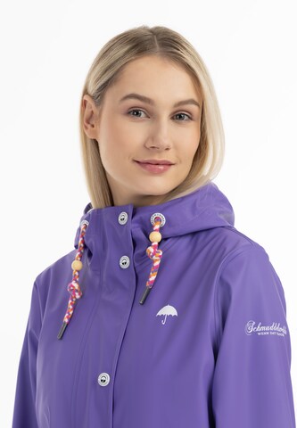 Schmuddelwedda Weatherproof jacket in Purple