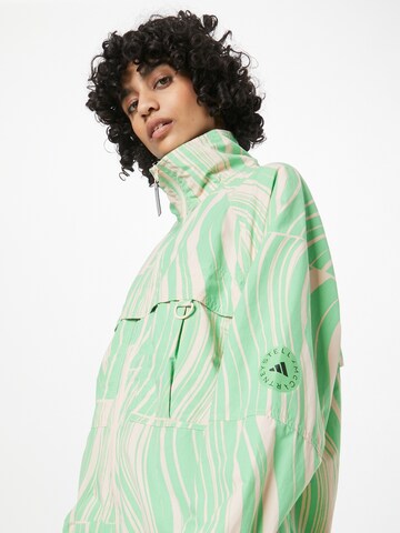 ADIDAS BY STELLA MCCARTNEYSportska jakna 'Truecasuals Printed' - zelena boja