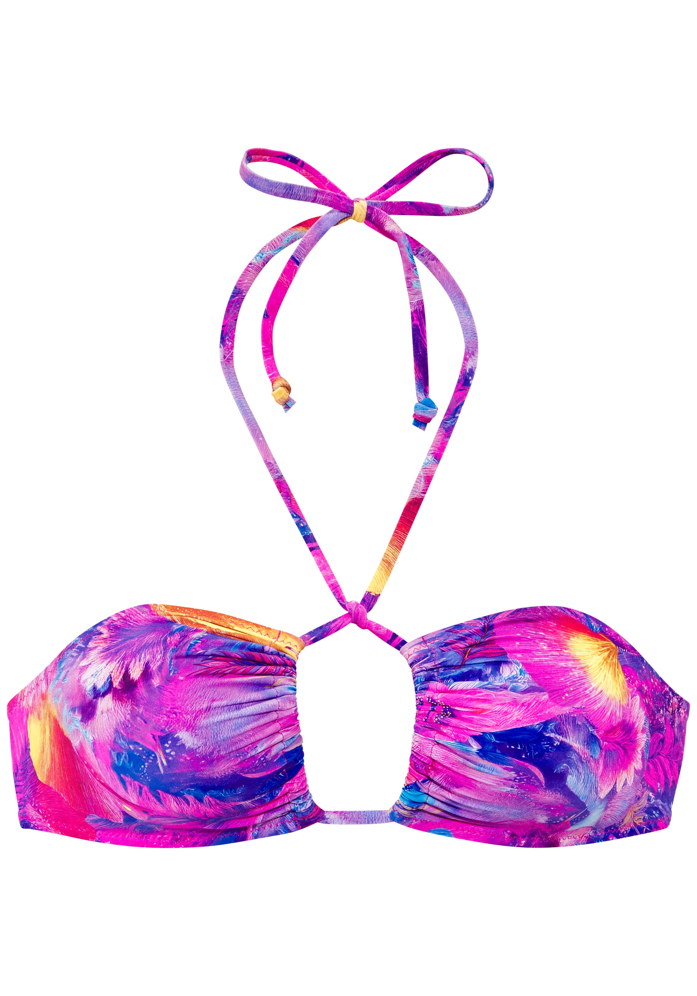 VENICE BEACH Balconette Bikini Top in Purple