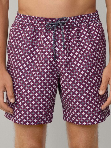 Hackett London Badeshorts in Rot: Vorderseite
