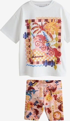 Next Set in Wit: voorkant