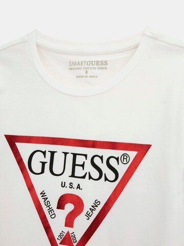 T-Shirt GUESS en blanc