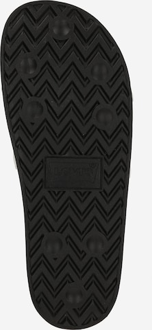 LEVI'S ® Pantofle 'JUNE 3D' – černá