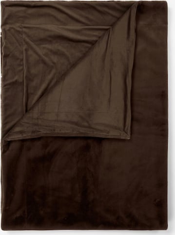 ESSENZA Blankets 'Furry' in Brown: front