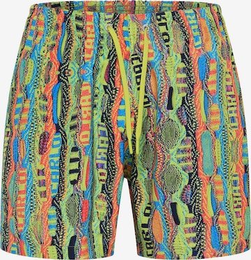 Carlo Colucci Badeshorts in Grün: Vorderseite