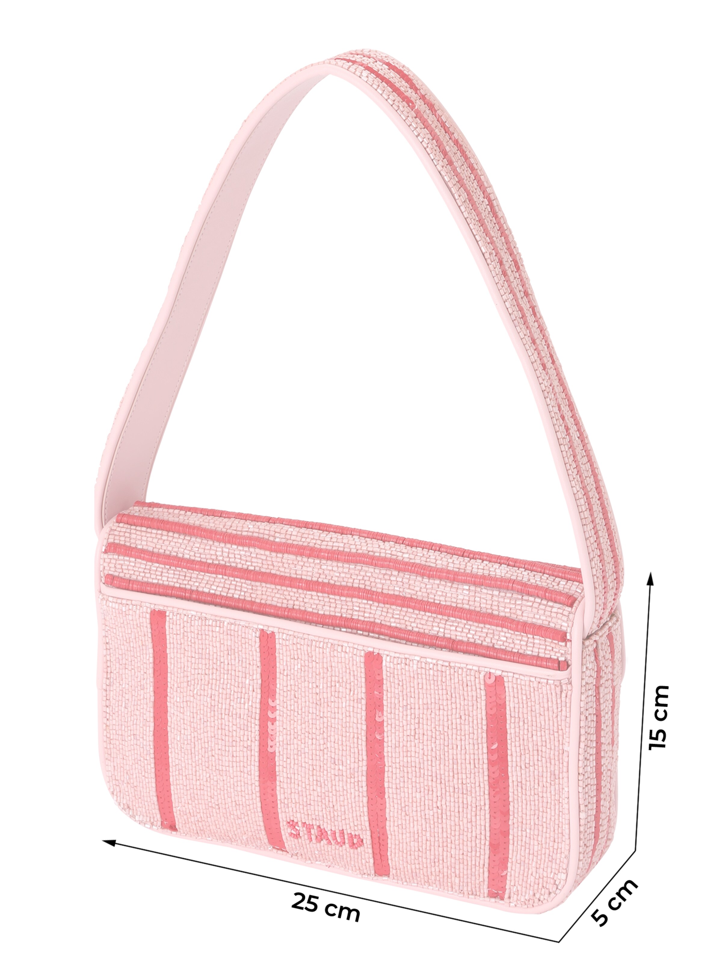 Staud Наплечная сумка 'TOMMY' в Ярко-розовый