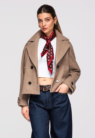 Veste mi-saison 'OW-JANP-0129' Ombre en beige