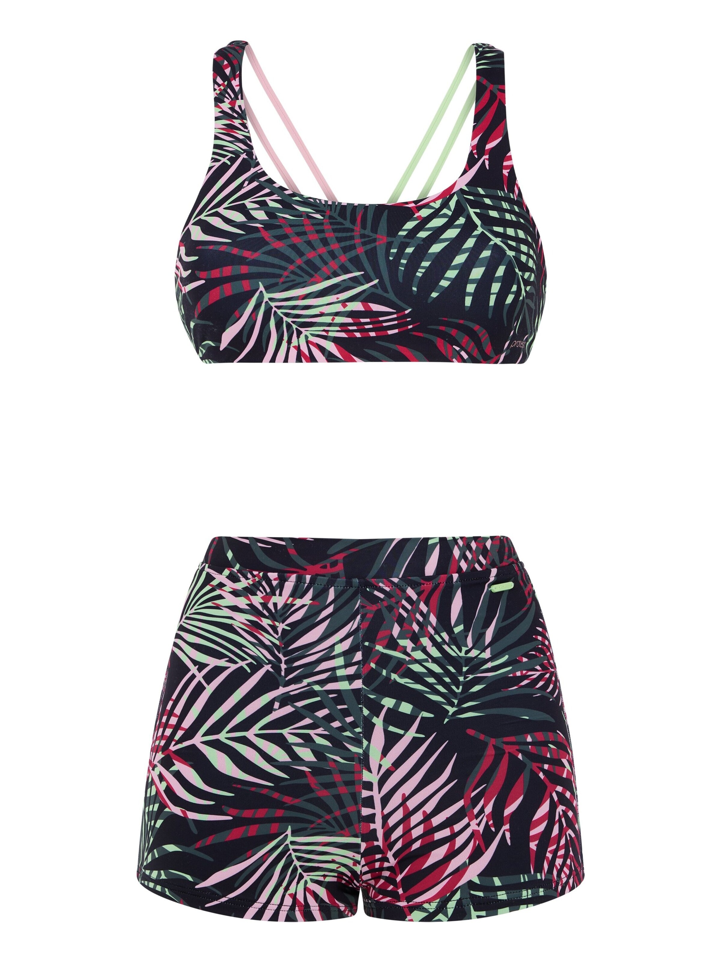PROTEST Bustier Bikini 'PRTBETSY' in Roze: voorkant