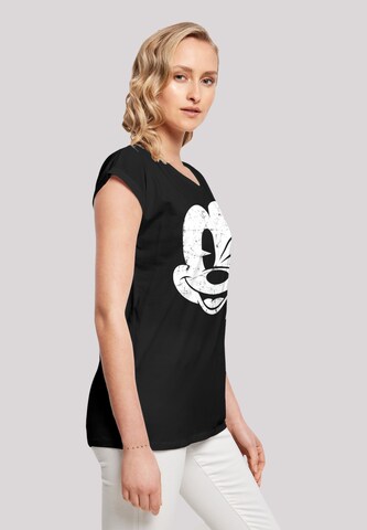 F4NT4STIC T-Shirt  'Disney Mickey Mouse Since Beaten Face CHAR CADT' in Schwarz