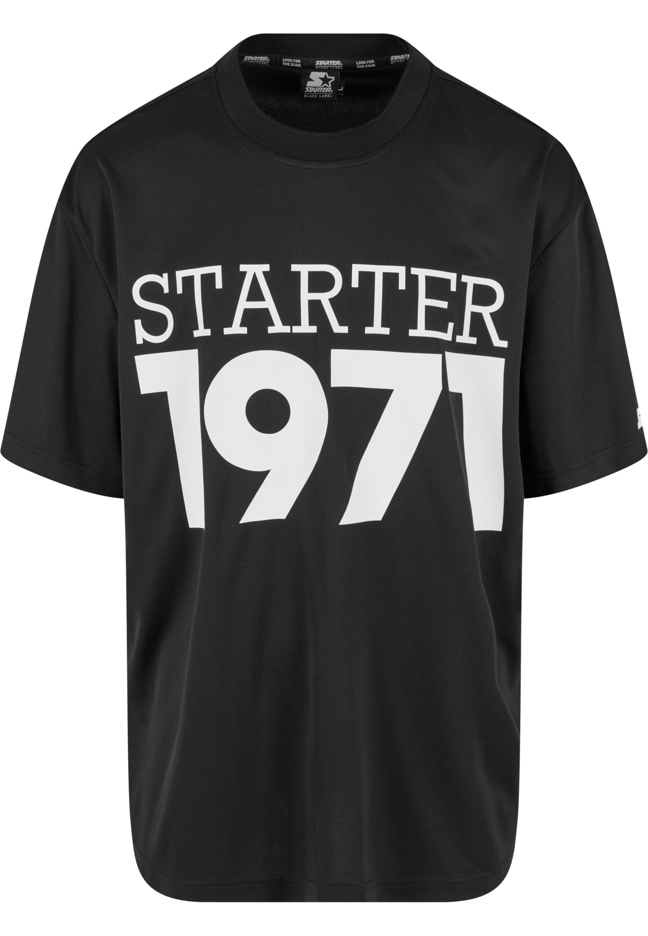 Starter T-Shirt 'Train Day' in Schwarz: Vorderseite
