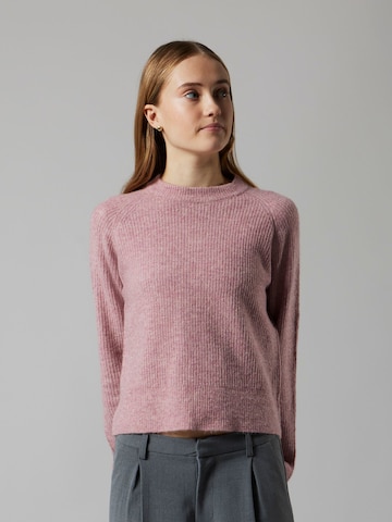 Pull-over LMTD en violet : devant
