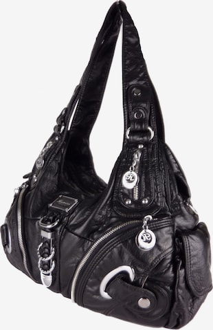 Kumixi Handtasche in Schwarz: Vorderseite