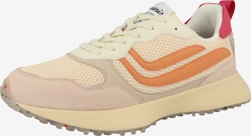 Sneaker bassa di GENESIS in beige: frontale