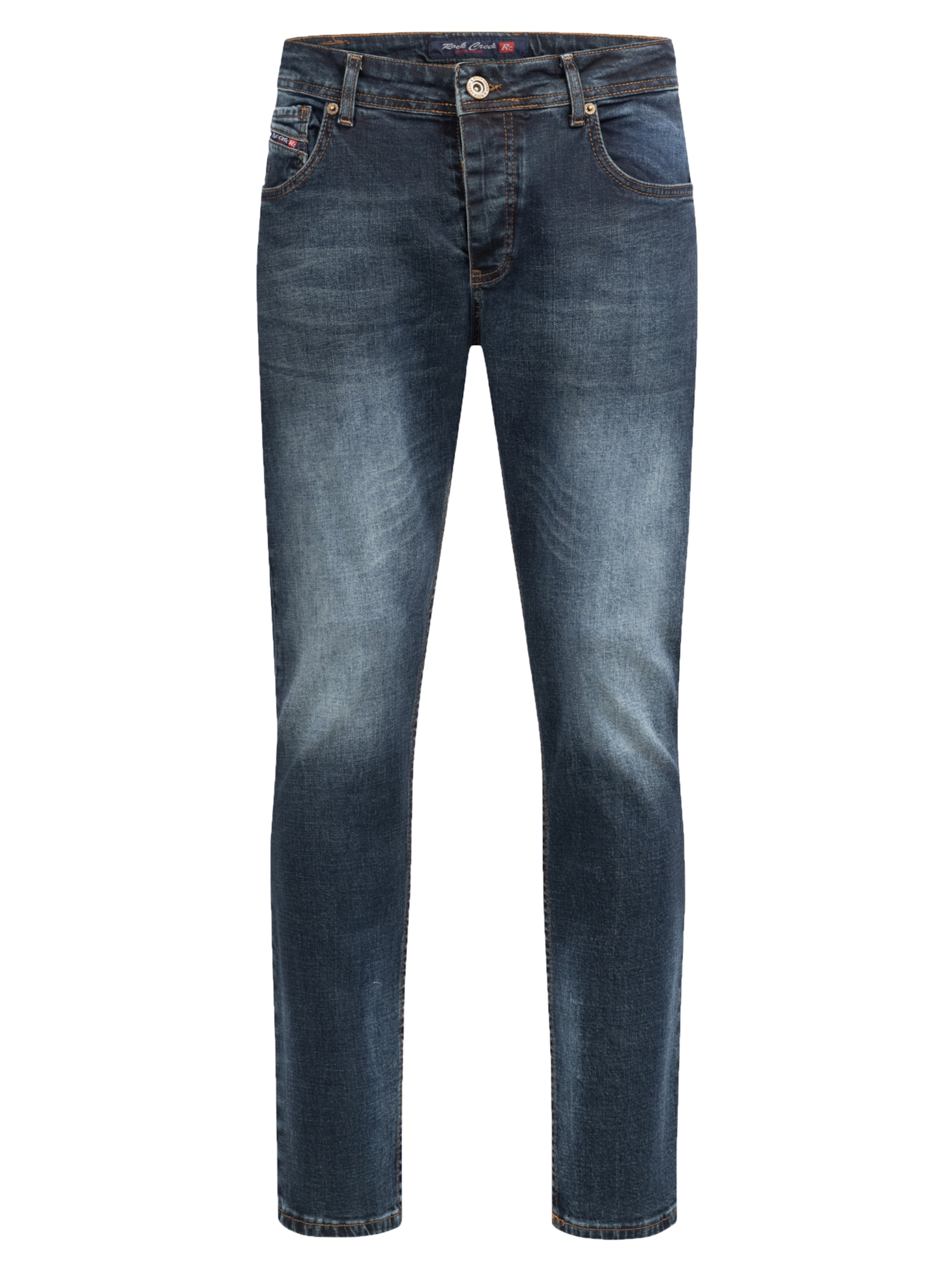 Rock Creek Regular Jeans in Blau: Vorderseite