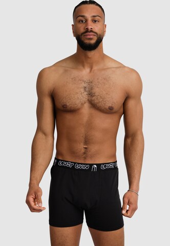 Lousy Livin Boxer shorts in Black: front