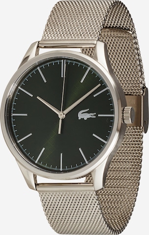 LACOSTE Zegarek analogowy w kolorze srebrny: przód