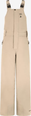 PROTEST Overall 'PRTPITOH JR' in Braun: Vorderseite