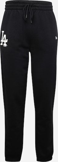 NEW ERA Spodnie 'ESSENTLS' w kolorze czarny / białym, Podgląd produktu