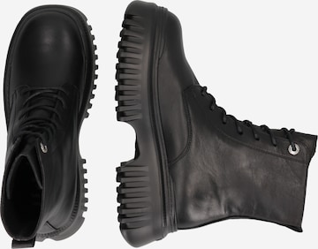 BRONX Lace-Up Ankle Boots 'Mount Ann' in Black