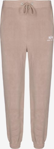 ALPHA INDUSTRIES Pants in Pink: front
