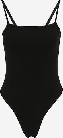 Only Tall Bodysuit in Black: front