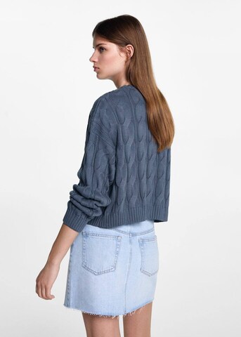 MANGO TEEN Sweater in Blue